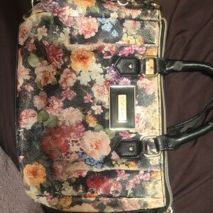 Betsey Johnson Multicolor Floral Satchel